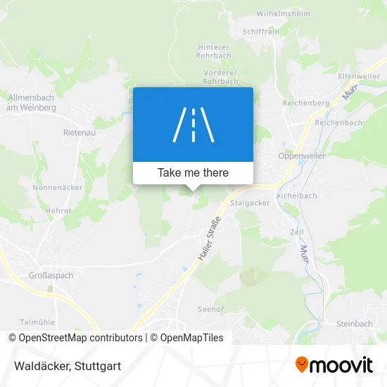 Карта Waldäcker