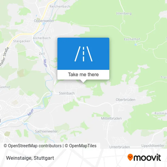 Карта Weinstaige