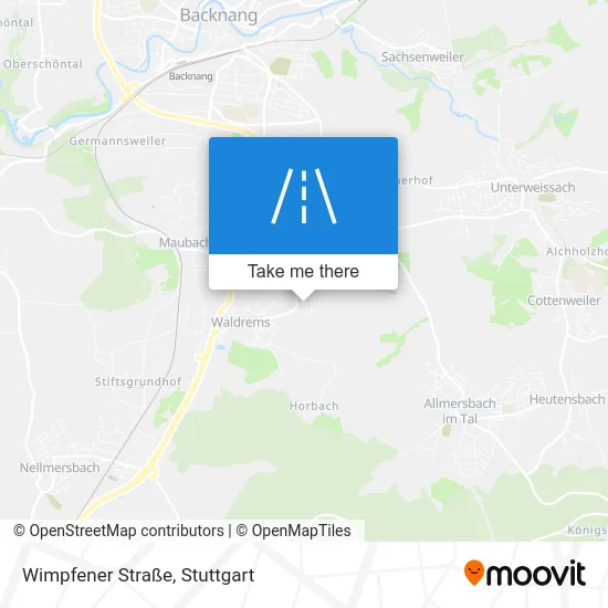 Карта Wimpfener Straße