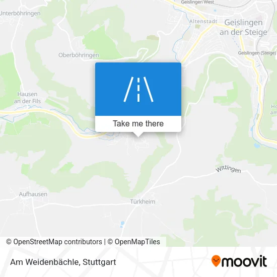 Карта Am Weidenbächle