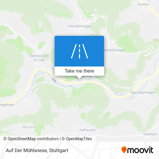Карта Auf Der Mühlwiese