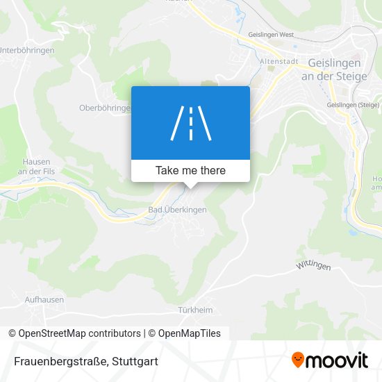 Frauenbergstraße map