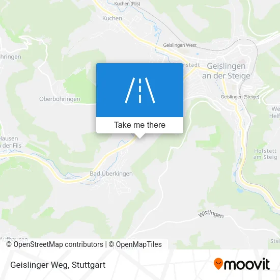 Карта Geislinger Weg