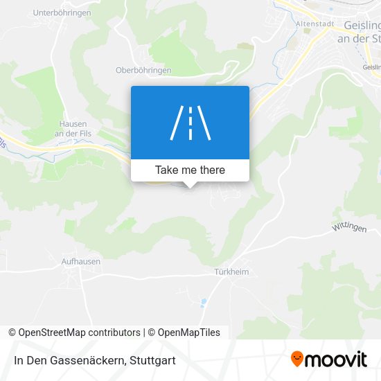 In Den Gassenäckern map