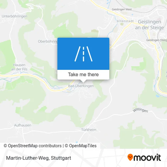 Карта Martin-Luther-Weg