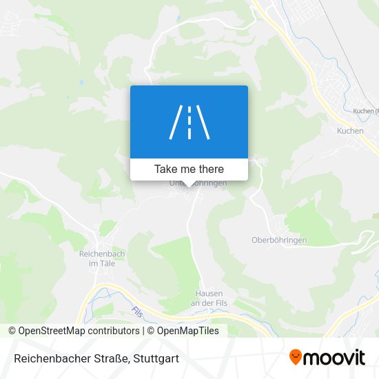 Карта Reichenbacher Straße