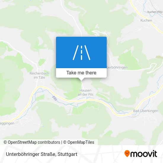 Карта Unterböhringer Straße