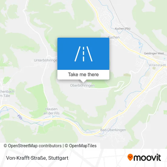 Карта Von-Krafft-Straße