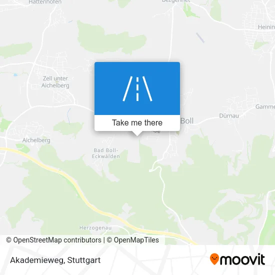 Akademieweg map