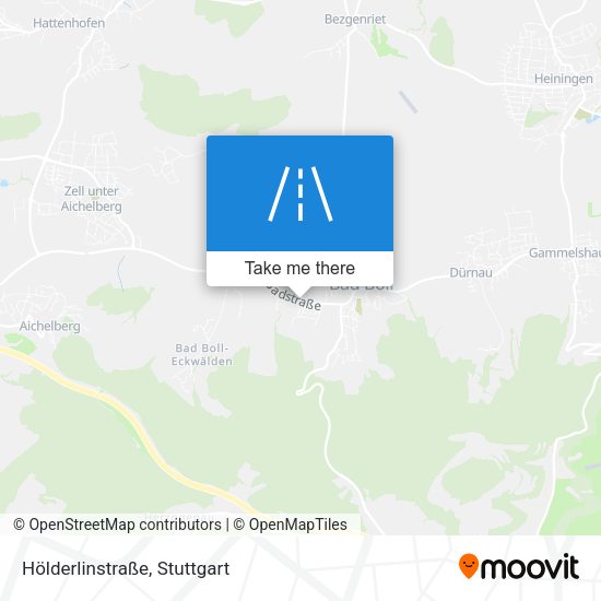 Hölderlinstraße map