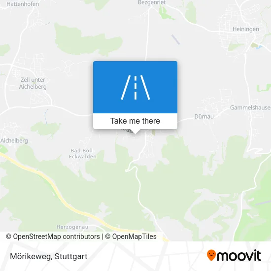 Карта Mörikeweg