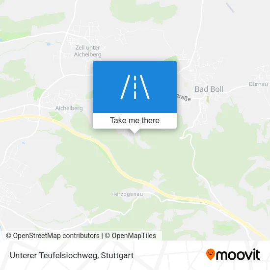 Карта Unterer Teufelslochweg