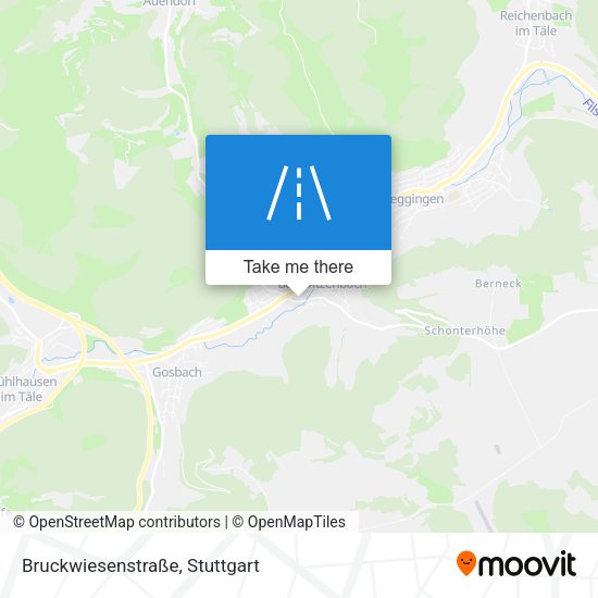 Bruckwiesenstraße map