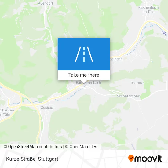 Карта Kurze Straße