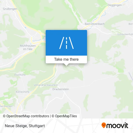 Карта Neue Steige