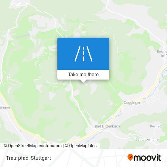 Карта Traufpfad