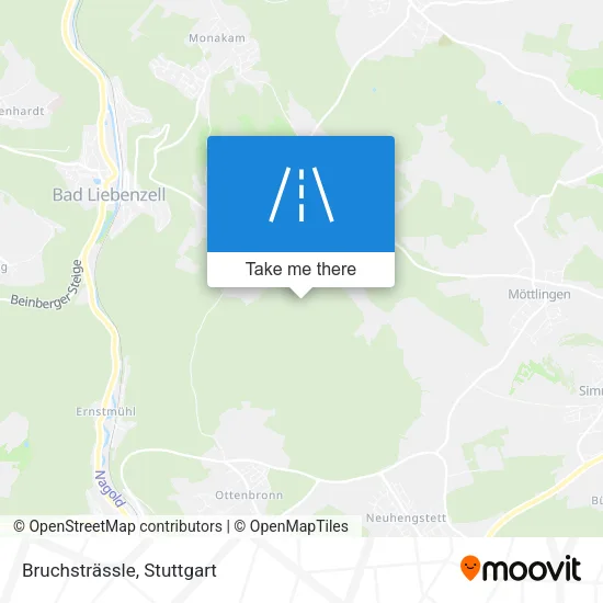 Карта Bruchsträssle