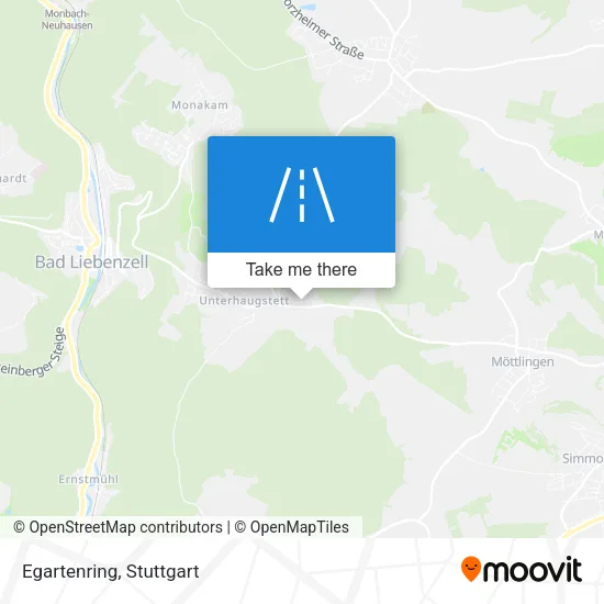 Карта Egartenring