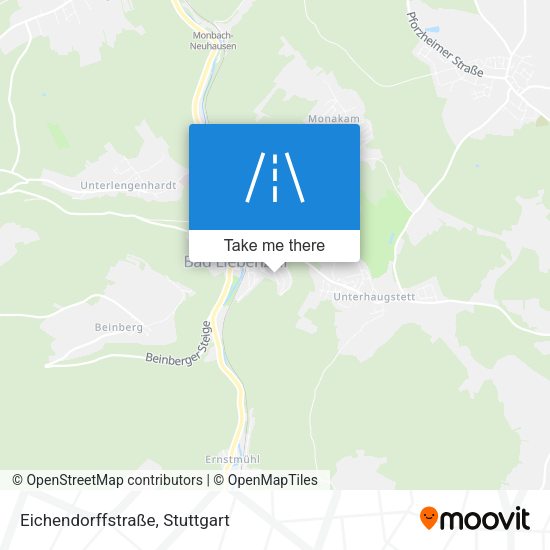Карта Eichendorffstraße