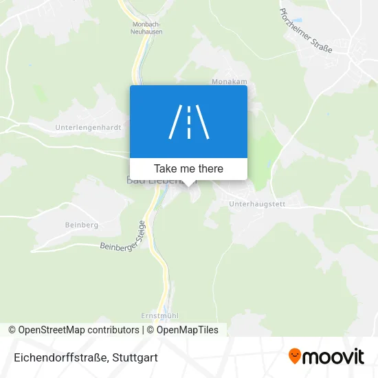 Карта Eichendorffstraße