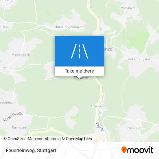 Карта Feuerleinweg