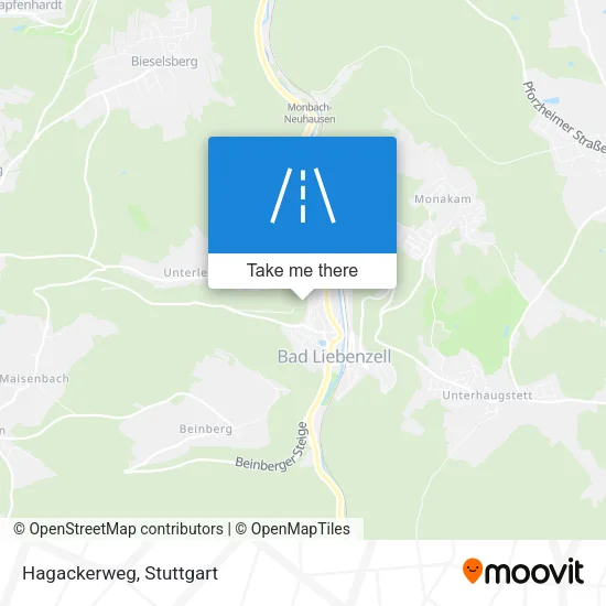 Карта Hagackerweg