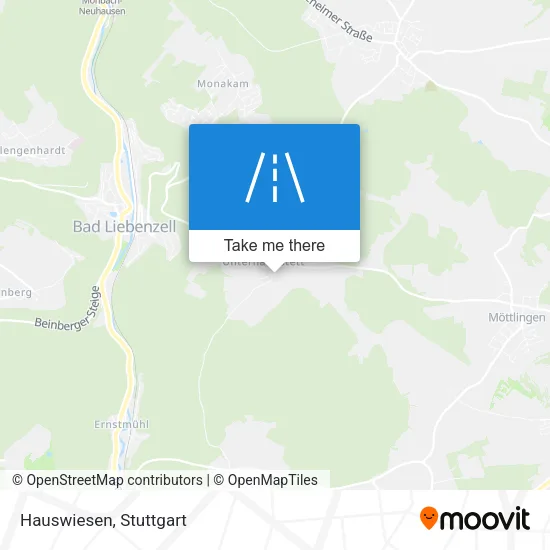 Карта Hauswiesen