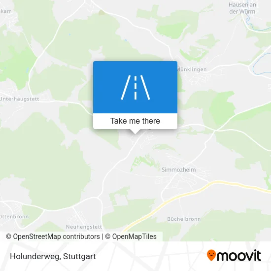 Holunderweg map