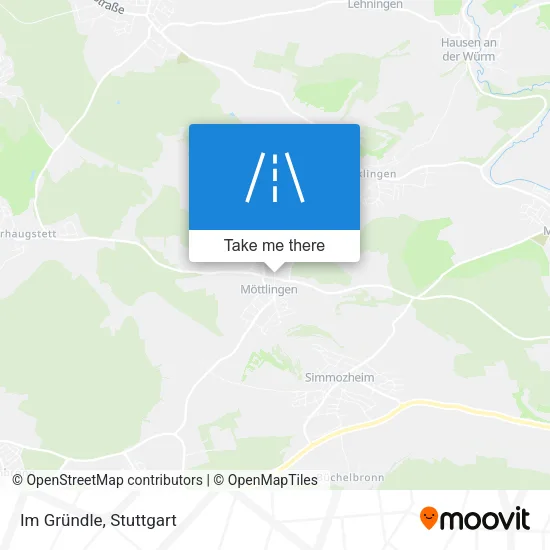 Im Gründle map