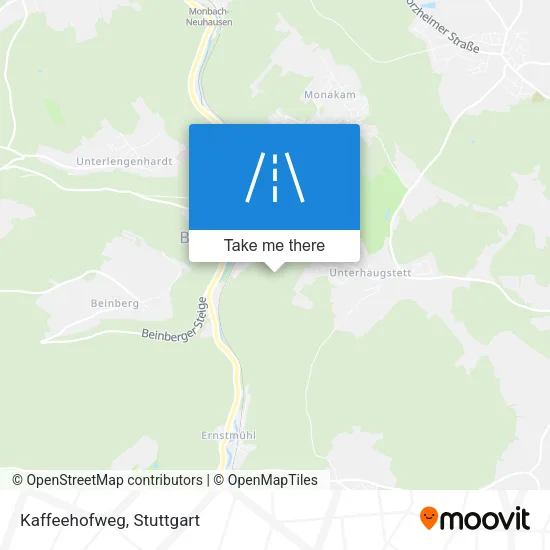 Карта Kaffeehofweg