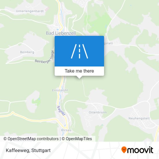Карта Kaffeeweg