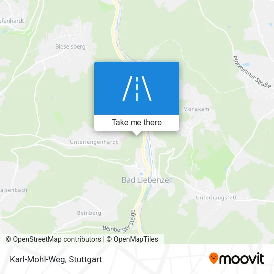 Карта Karl-Mohl-Weg