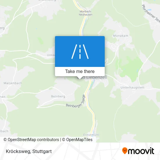 Карта Kröcksweg