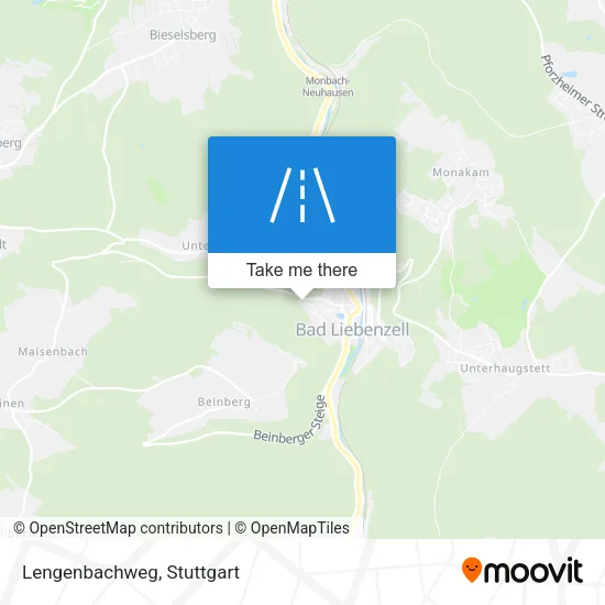 Lengenbachweg map