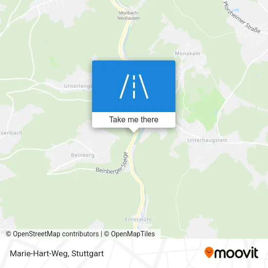 Карта Marie-Hart-Weg