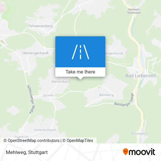 Карта Mehlweg