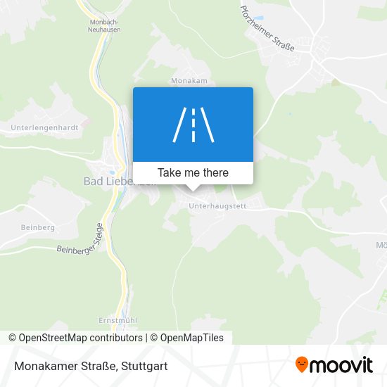 Monakamer Straße map