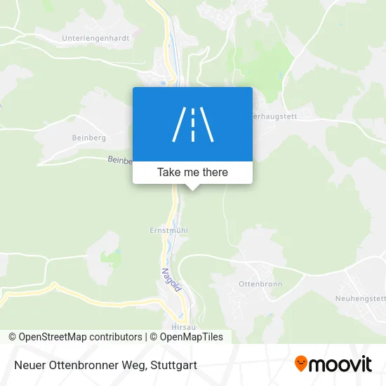Карта Neuer Ottenbronner Weg