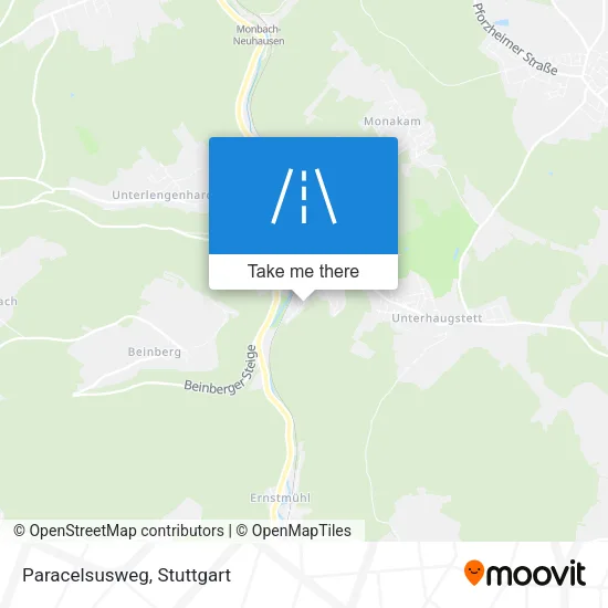 Карта Paracelsusweg