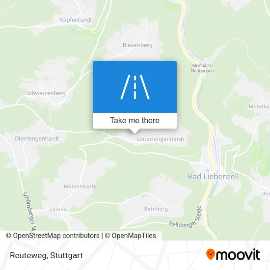 Reuteweg map