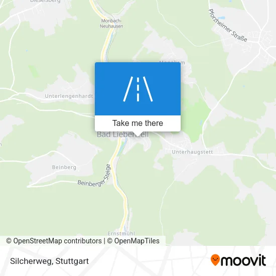Карта Silcherweg