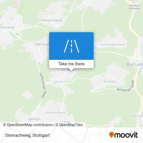 Steinachweg map