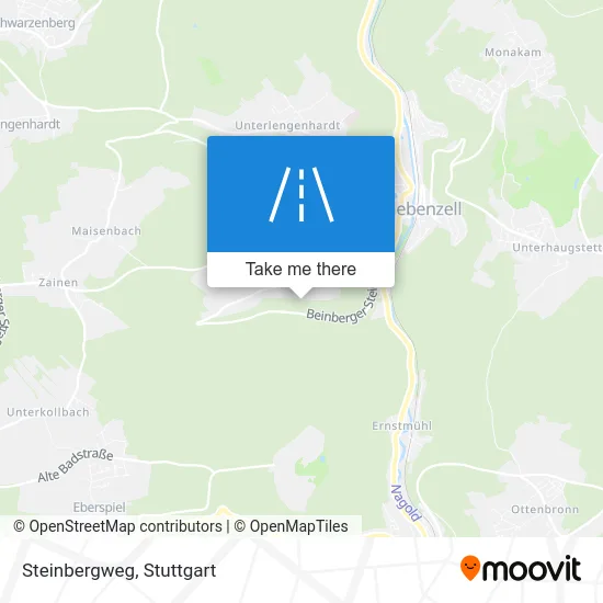 Карта Steinbergweg