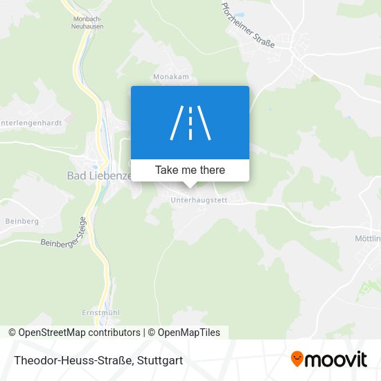 Theodor-Heuss-Straße map