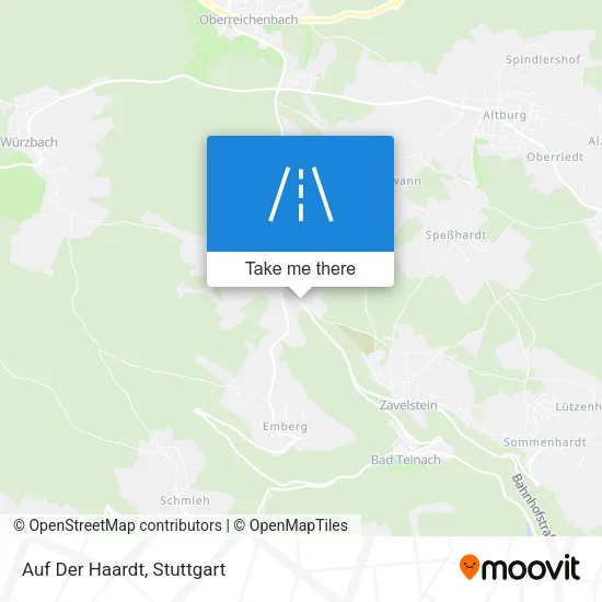 Карта Auf Der Haardt