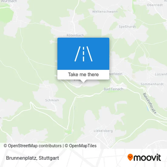 Карта Brunnenplatz