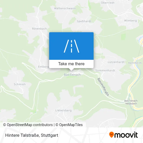 Hintere Talstraße map