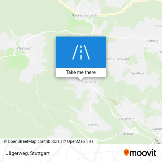 Карта Jägerweg