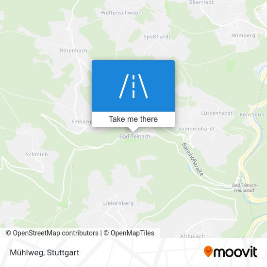Карта Mühlweg