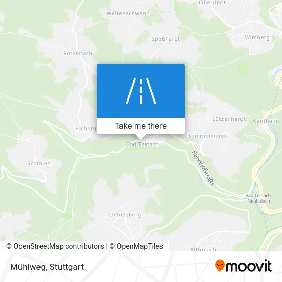 Карта Mühlweg